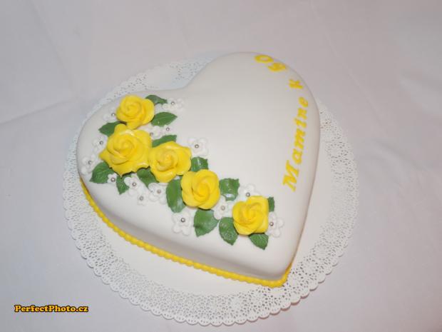 Srdiečko k narodeninám, torta, Narodeninové torty, luluhs, 1