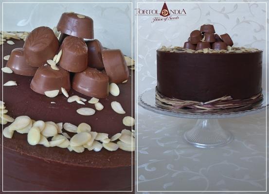 Čokoládová s bonbónmi, torta, Čokoládové torty Čokoládová s bonbónmi, torta, Čokoládové torty, Tortolandia.sk, 1