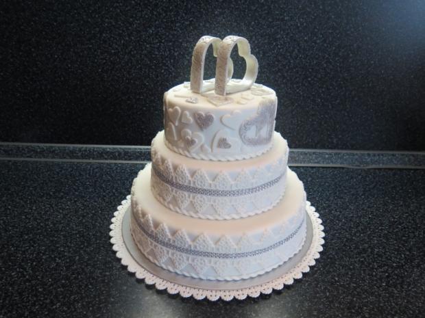 Svadobná väčšia, torta, Svadobné torty, alapk, 1