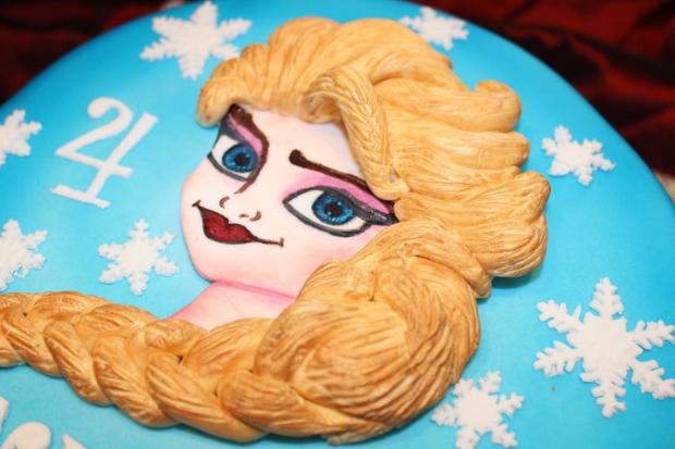 Frozen..., torta, Torty pre dievčatá, Tinka, 1