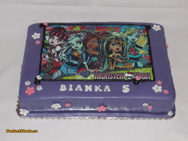 monster high, torta, Rozprávkové torty, luluhs, 1