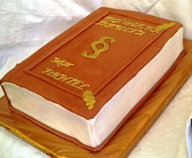 Kniha k promóciám..., torta, Torty - škola, stužková Kniha k promóciám..., torta, Torty - škola, stužková, Mariolka, 2