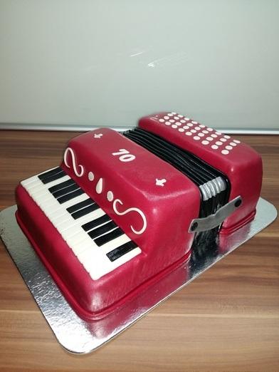 Harmonika, torta, Narodeninové torty, kitty5, 1
