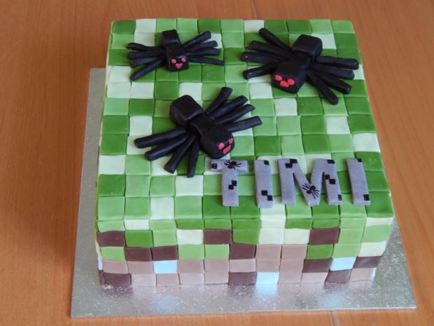 Minecraft, torta, Ostané torty pre deti, Lubka212, 1