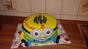 mini mimoň, torta, Rozprávkové torty, Helena Eglyova, 1