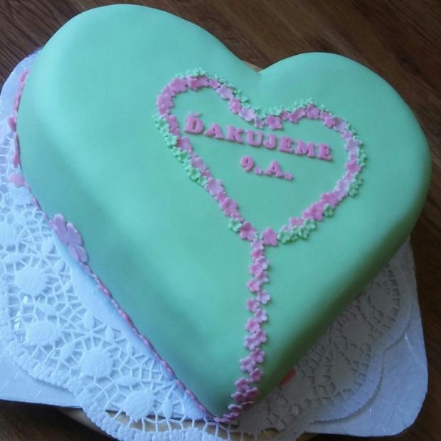 Na rozlúčku so školou, torta, Torty - škola, stužková, janulkam, 1