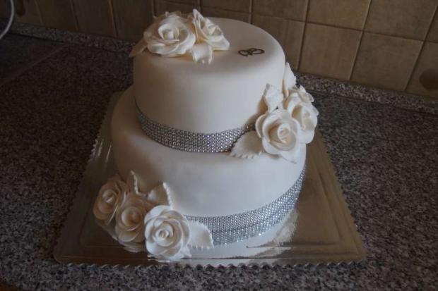 Svadobná, torta, Svadobné torty, Janka.S, 1
