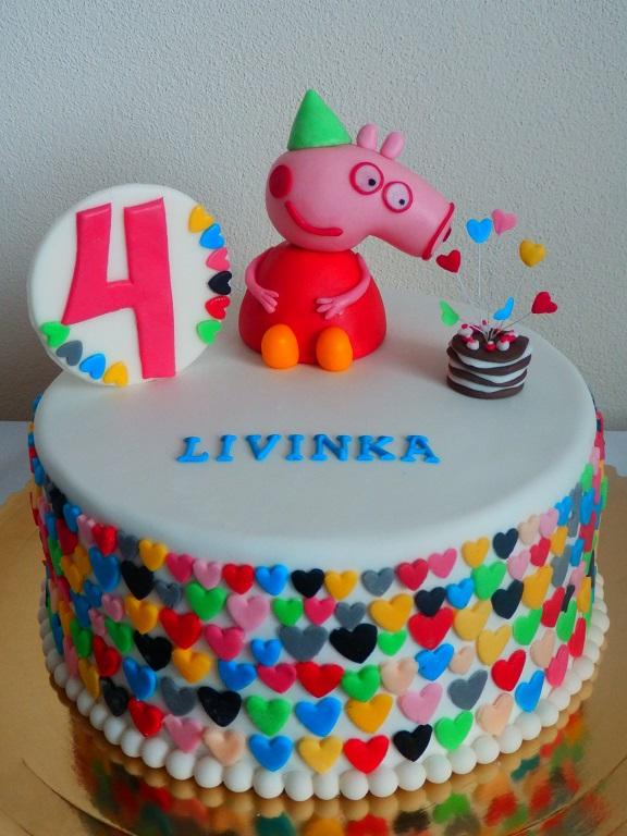 Peppa pig, torta, Rozprávkové torty, Tykoja, 1