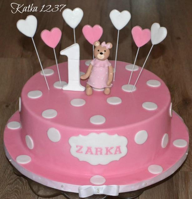 k 1.narodeninám, torta, Torty pre dievčatá k 1.narodeninám, torta, Torty pre dievčatá, katka1237, 1