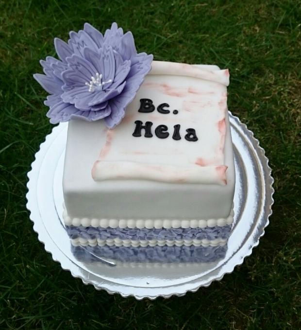 Tortička na promócie , torta, Torty - škola, stužková, andy611, 1