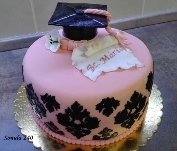 k promócii, torta, Torty - škola, stužková, sonula240, 1