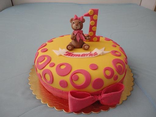 k 1.rôčku, torta, Torty pre dievčatá, Janka208, 1