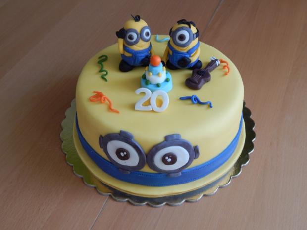 Mimoni, torta, Rozprávkové torty, Lubka212, 1