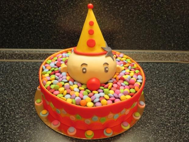 pestrý klaun, torta, Ostané torty pre deti pestrý klaun, torta, Ostané torty pre deti, alapk, 1