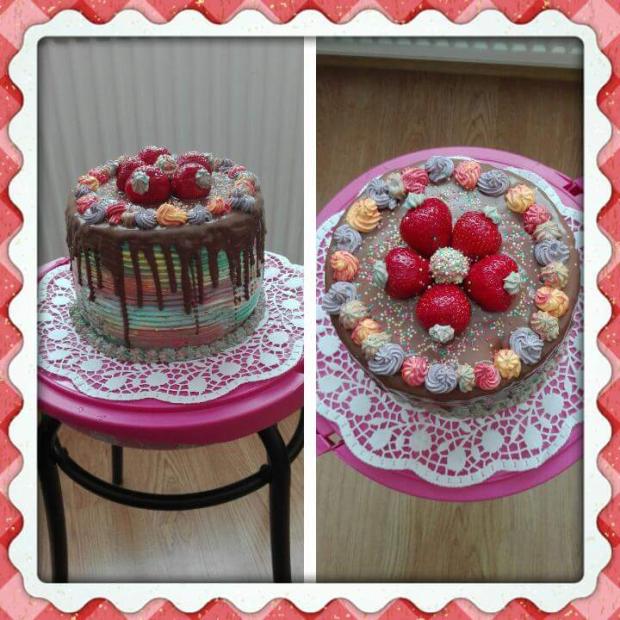 Torta s cerstvym ovocim, torta, Narodeninové torty, Adriana1979, 1