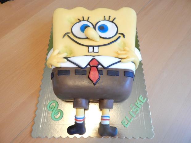 Spongbob, torta, Rozprávkové torty Spongbob, torta, Rozprávkové torty, Lubka212, 1