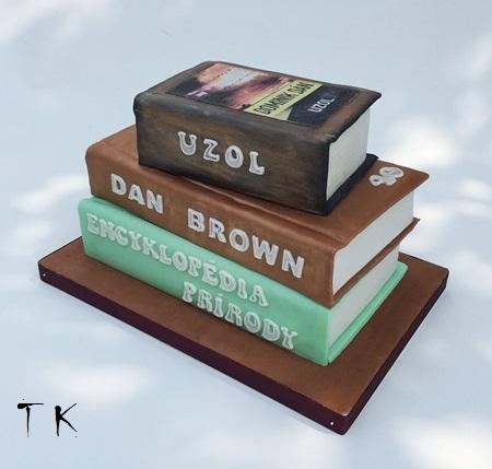 pre milovníka kníh a čítania, torta, Narodeninové torty, TORTY Klaudia, 1
