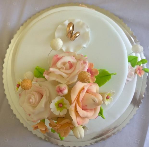 Jemná svadobná, torta, Svadobné torty, majsinka111, 2
