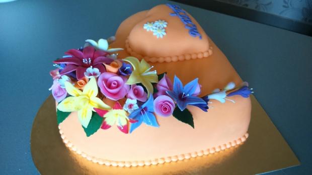 Srdiecko, torta, Narodeninové torty, Zdenda30, 2