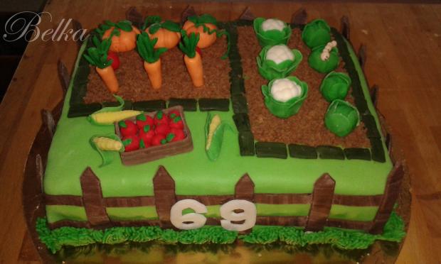 zahradka, torta, Netradičné torty, belka, 1