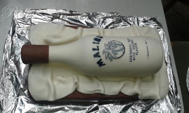 malibu, torta, Netradičné torty, belka, 1
