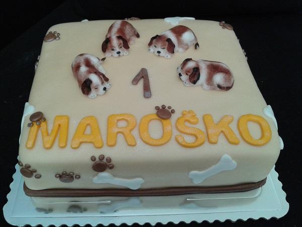 Maroškovi, torta, Torty so zvieratkami, alioska, 1