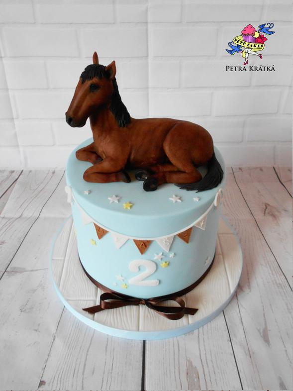 Koník pro Lukáška, torta, Torty so zvieratkami Koník pro Lukáška, torta, Torty so zvieratkami, Petu Cakes, 1