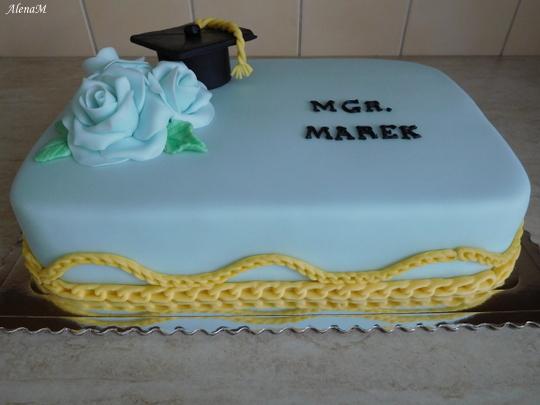 K promóciam, torta, Torty - škola, stužková, AlenaM, 1