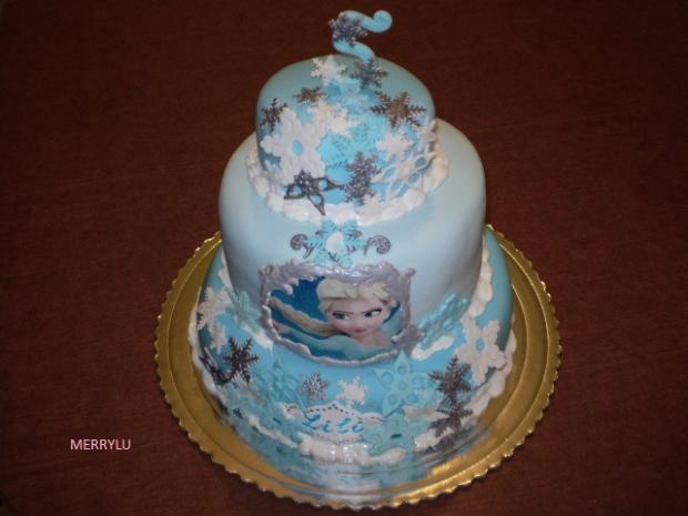 FROZEN , torta, Torty pre dievčatá, Merrylu, 1