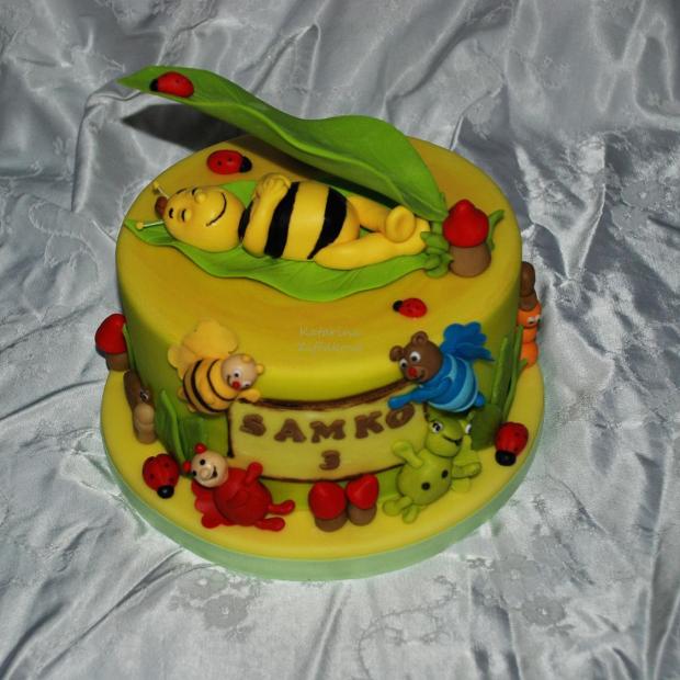 Vilko a chrobaciky..., torta, Torty so zvieratkami, Katarina139, 1