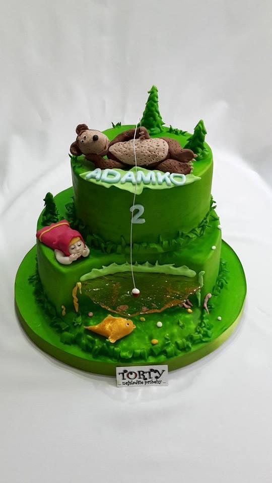 Mášenka, torta, Rozprávkové torty, AdrianaDK, 1