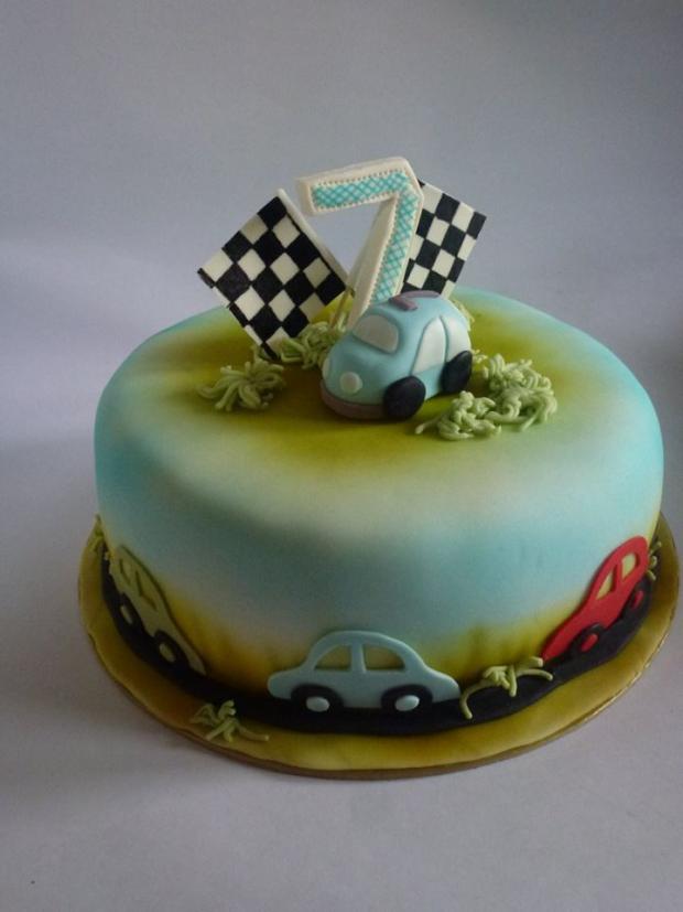 Narodeninová autičková, torta, Torty autíčka, vláčiky, JAJA792, 1