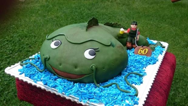 Pre rybára , torta, Narodeninové torty, zuzanaX, 1