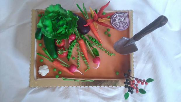 Pre záhradkára, torta, Narodeninové torty Pre záhradkára, torta, Narodeninové torty, Blacksun, 2