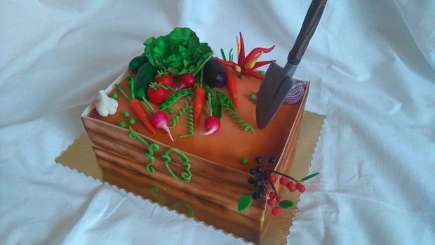 Pre záhradkára, torta, Narodeninové torty Pre záhradkára, torta, Narodeninové torty, Blacksun, 3