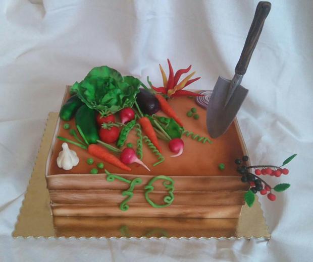 Pre záhradkára, torta, Narodeninové torty Pre záhradkára, torta, Narodeninové torty, Blacksun, 1