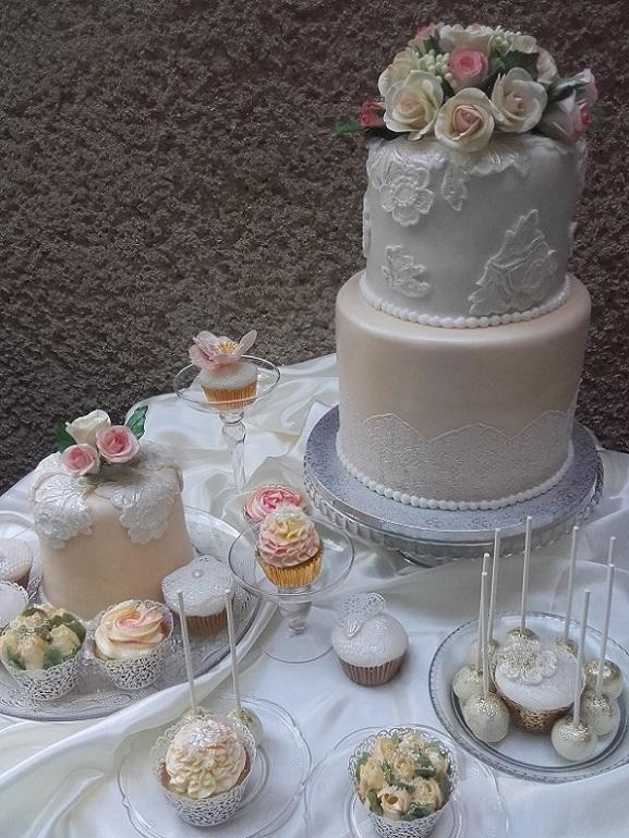 svadobné ruže pre Edit, torta, Svadobné torty, Tatjana Dobrovičová, 1