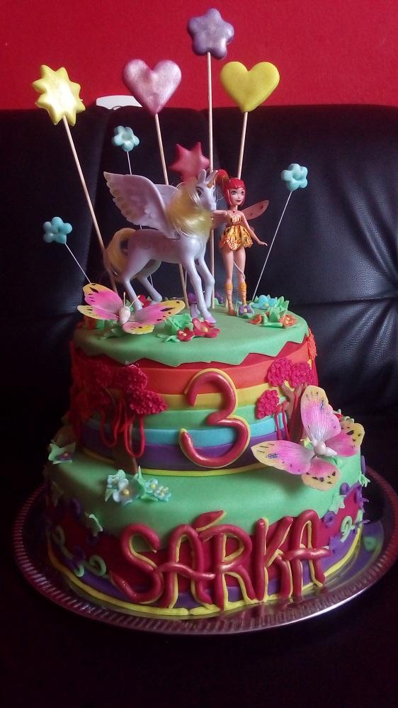 Mia a ja , torta, Rozprávkové torty, Lilien Maxova, 1