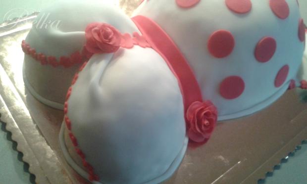 bruško, torta, Netradičné torty, belka, 2