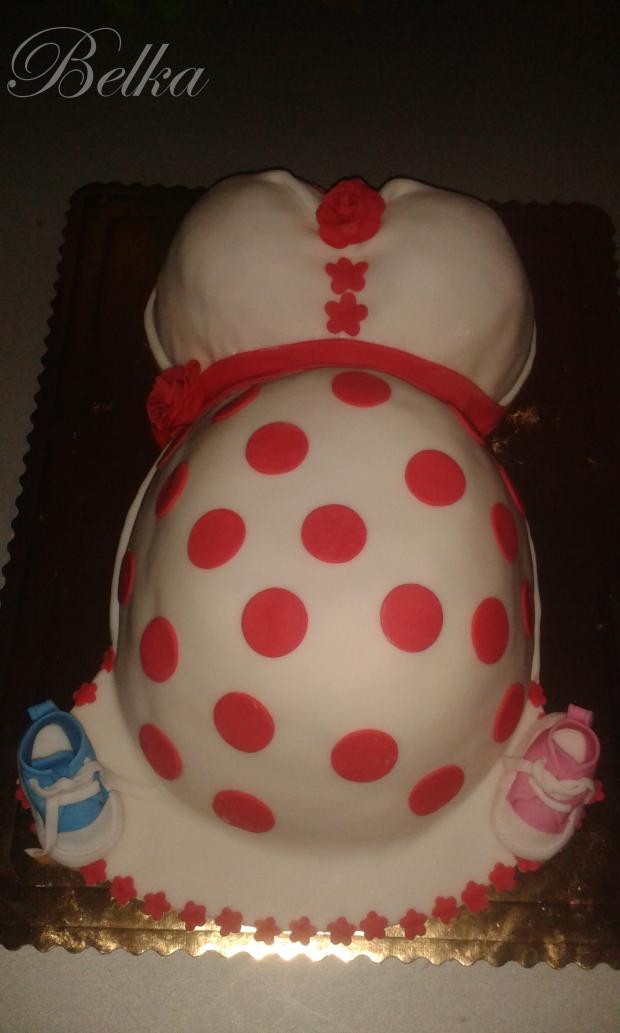 bruško, torta, Netradičné torty, belka, 1