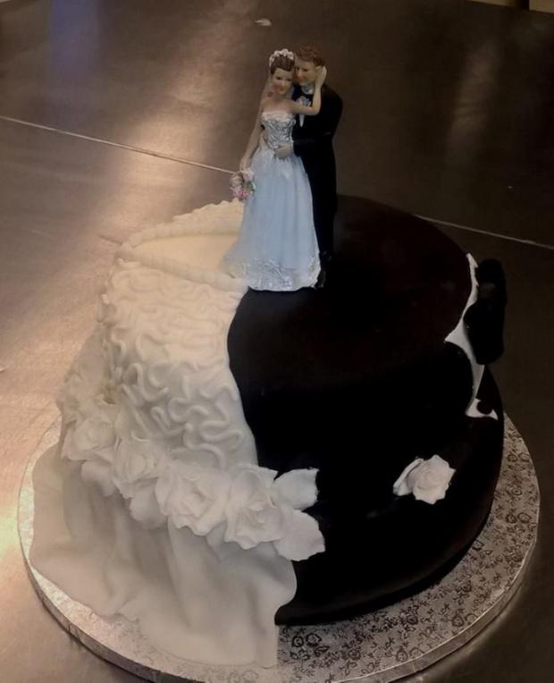 žených a nevesta , torta, Svadobné torty, MartinaO, 1
