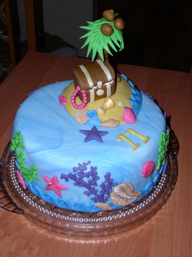 ostrov pokladov, torta, Ostané torty pre deti, janulienka14, 1