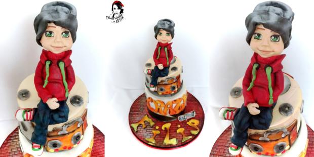 Pojašený teenager , torta, Ostané torty pre deti Pojašený teenager , torta, Ostané torty pre deti, by Ivon, 4