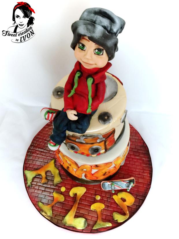 Pojašený teenager , torta, Ostané torty pre deti Pojašený teenager , torta, Ostané torty pre deti, by Ivon, 3