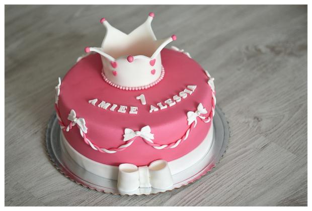 Tortička na 1. rôčik, torta, Torty pre dievčatá, dakota14, 1