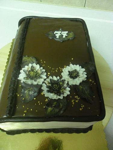 čokoládová kniha, torta, Čokoládové torty, Ivka29, 1
