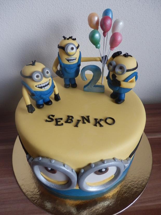 Mimoni, torta, Rozprávkové torty, Tykoja, 1