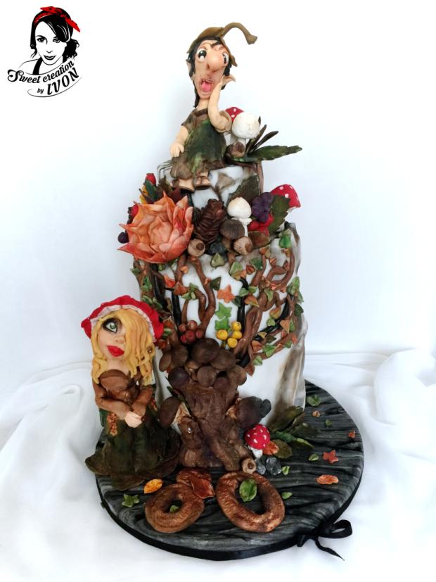 Čarovný les, torta, Netradičné torty Čarovný les, torta, Netradičné torty, by Ivon, 1