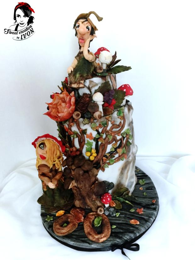 Čarovný les, torta, Netradičné torty Čarovný les, torta, Netradičné torty, by Ivon, 2