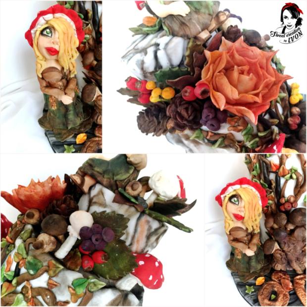 Čarovný les, torta, Netradičné torty Čarovný les, torta, Netradičné torty, by Ivon, 4